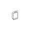 Visipak Thermoform-CLAMSHELL-2.750-1.875-1.687-1.500-0.750-1.687-1.500-0.015-CLEAR,  064406 - alternate 1